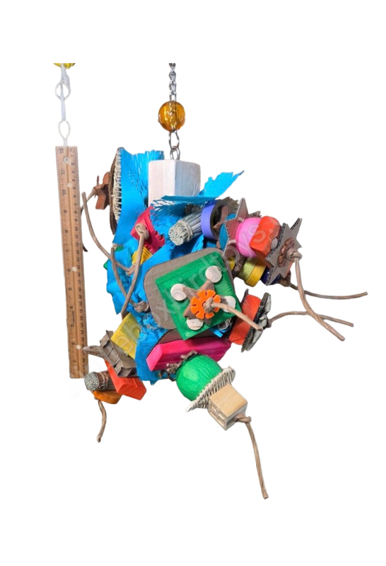 The Brain Teaser for Large Birds by Birdie Box Bird Toys