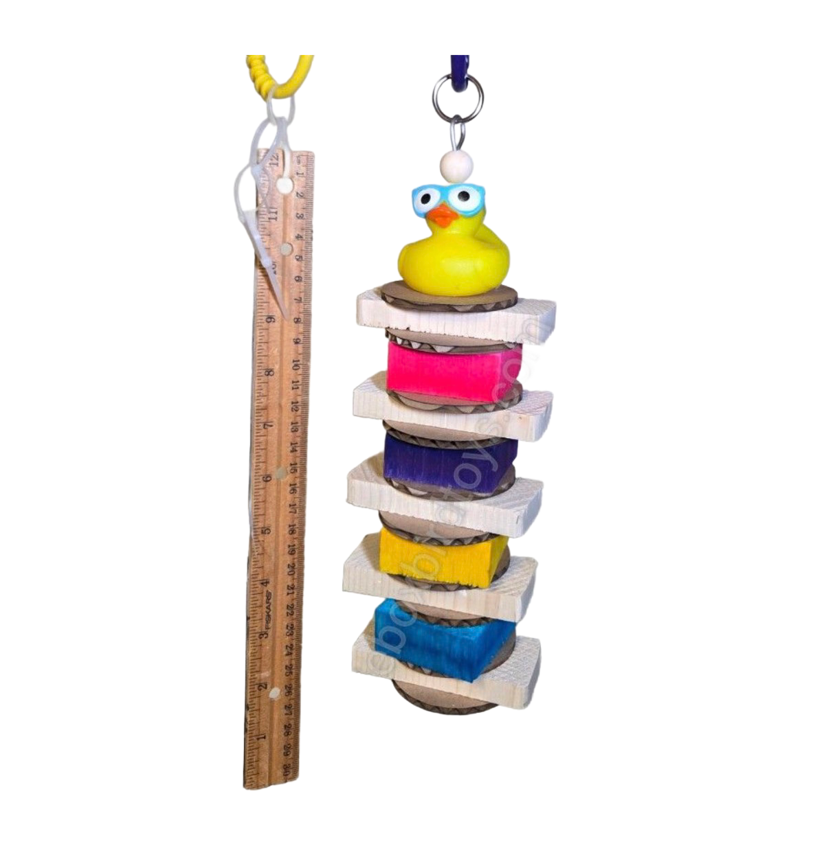 Animal Crackers for Medium and some Small Birds by Birdie Box Bird Toys