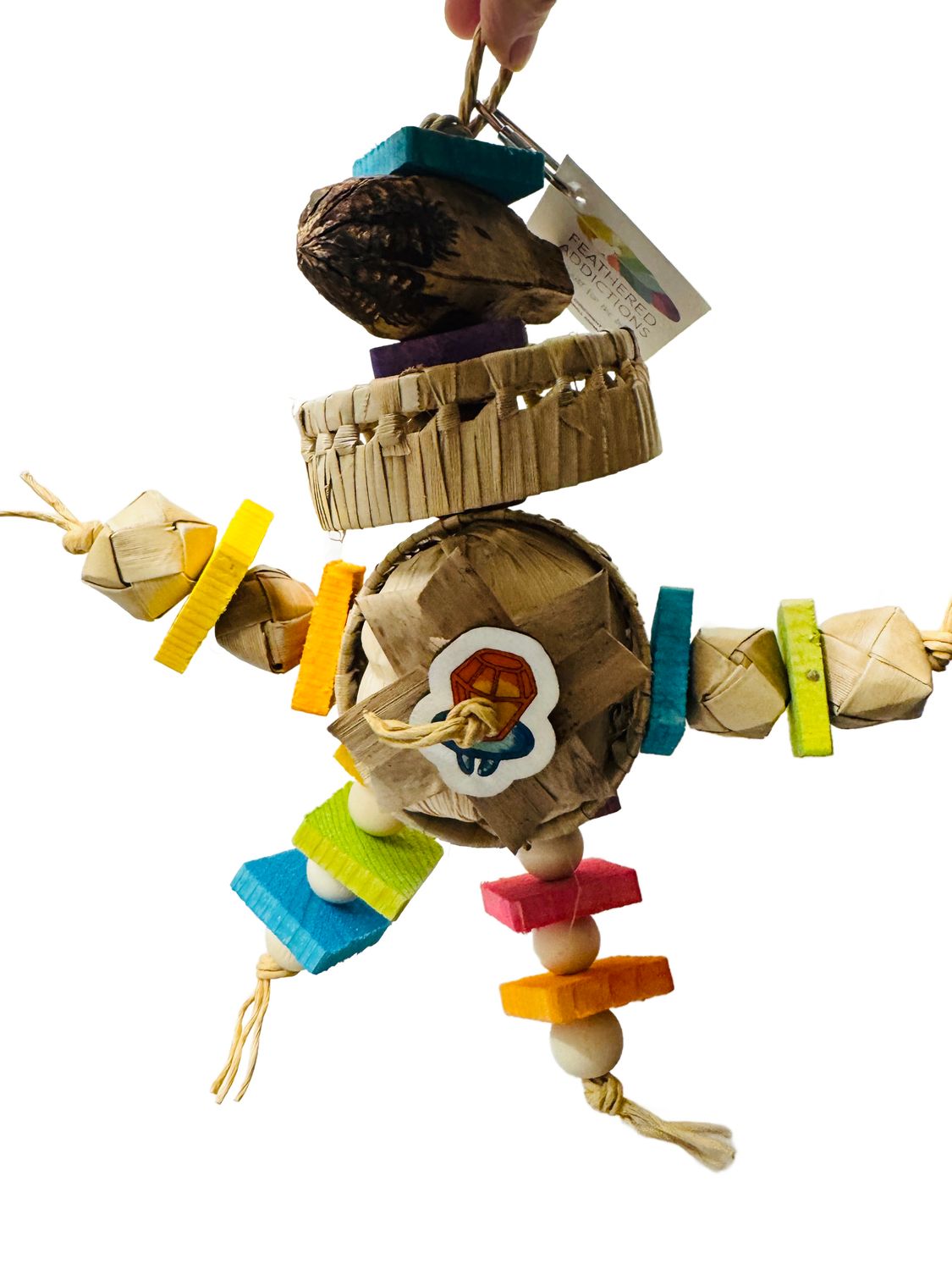 Bazooka Bling Ring Pop Blaster Limited Edition for Small &amp; Medium Birds by Feathered Addictions