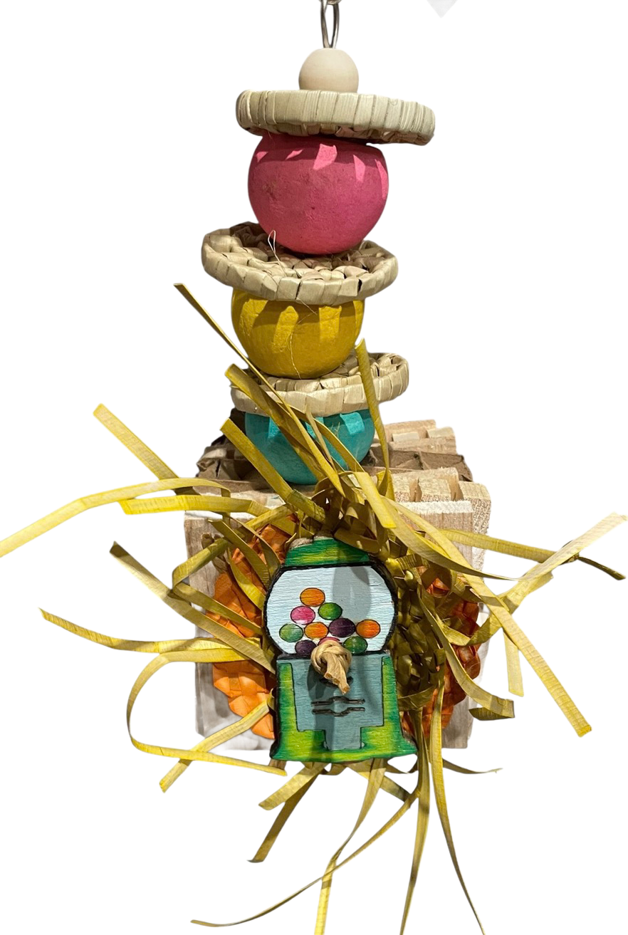 Goodies &amp; Gumballs Block Limited Edition for Small &amp; Medium Birds by Feathered Addictions