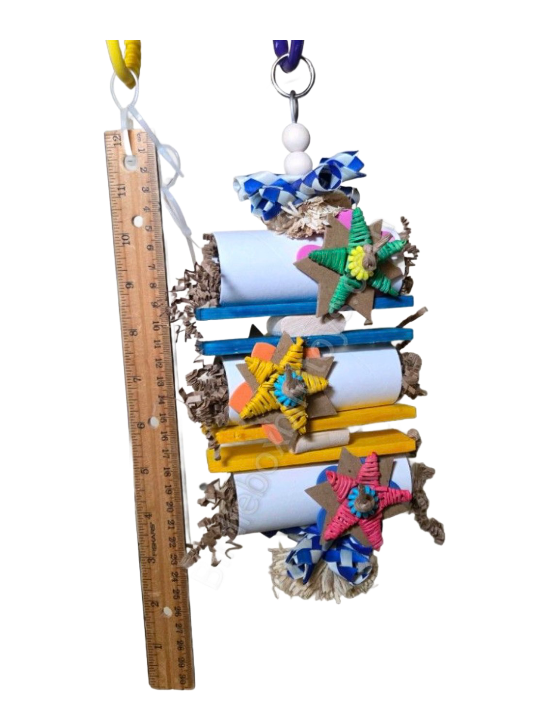 Tootsie Roll for Medium Birds by Birdie Box Bird Toys