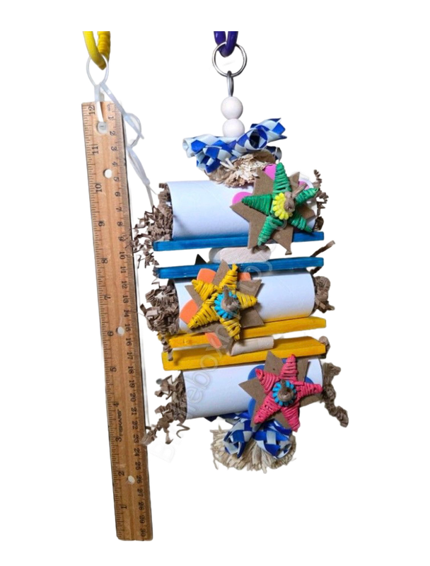 Tootsie Roll for Medium Birds by Birdie Box Bird Toys