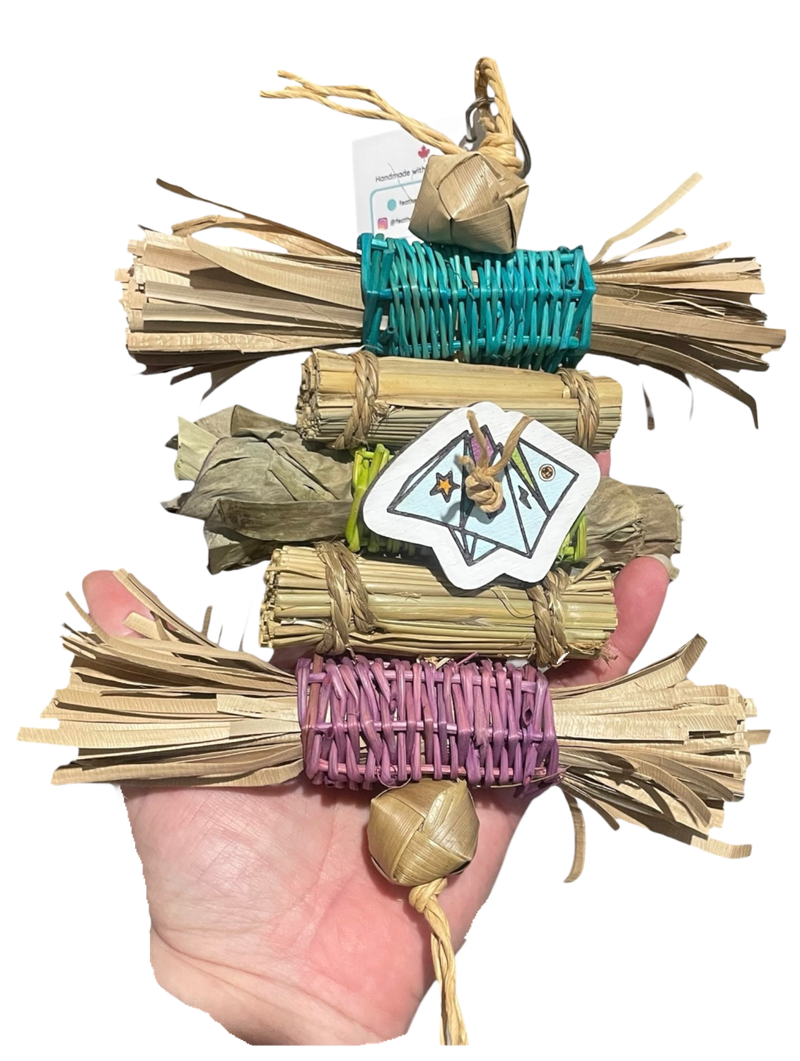 Cootie Catcher Preen &amp; Yank Limited Edition for Small &amp; Medium Birds by Feathered Addictions