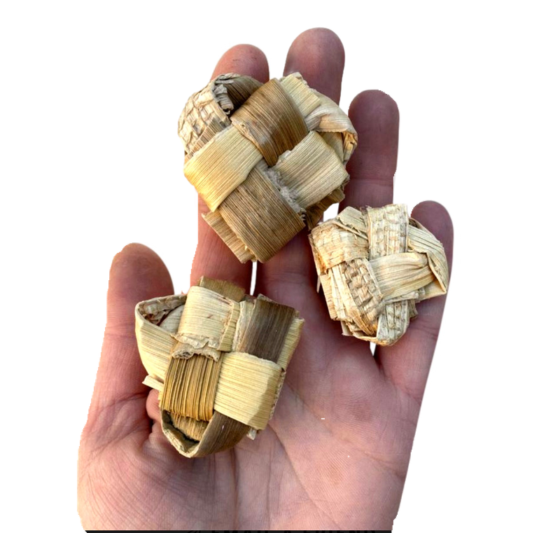 Banana Bark Super Crunch Hearts - 3 Pack by Feathered Addictions