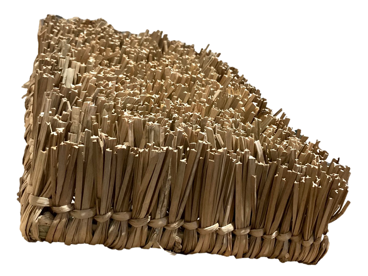 Enrichment Seagrass Foraging Carpet for all size Birds 10" x 7" by Feathered Addictions