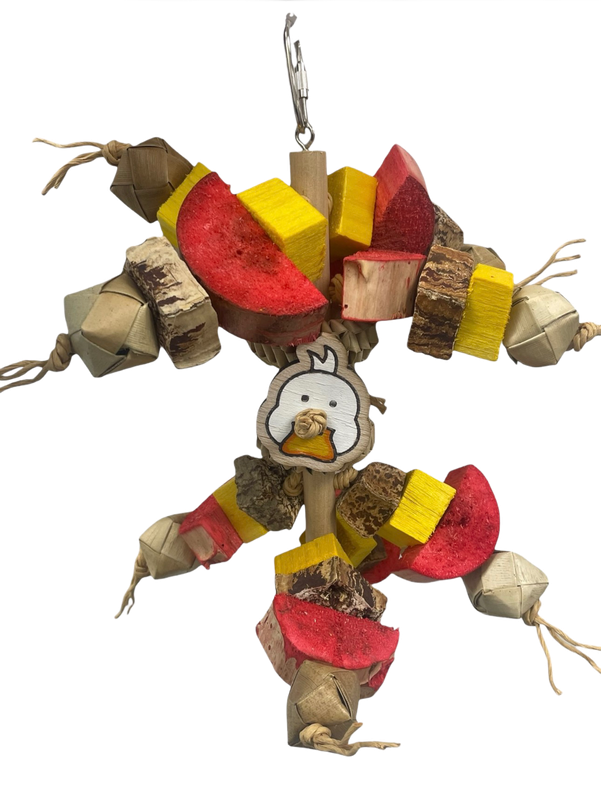 Duck in the Pond Crunch Up Limited Edition for Small Birds by Feathered Addictions