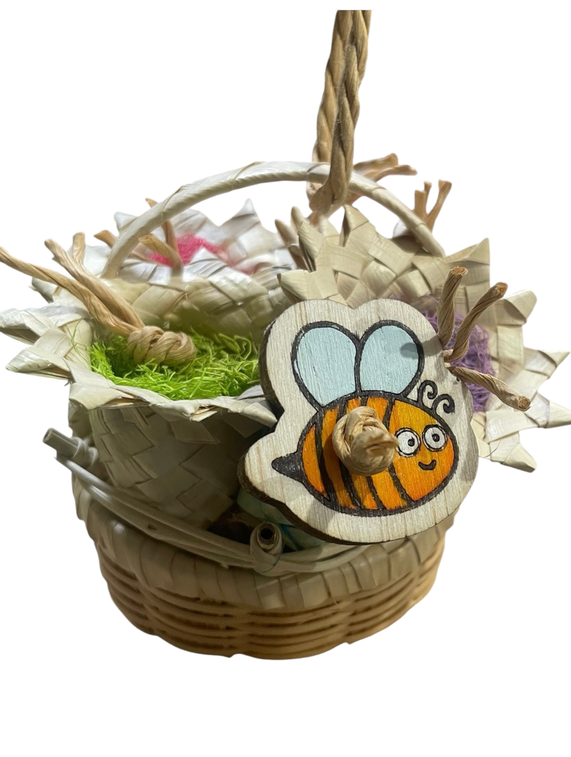 Little Bee Foraging Basket Limited Edition for Small Birds by Feathered Addictions