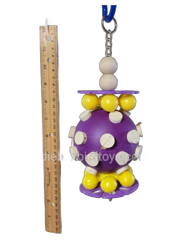 Planet Cork for Medium Birds by Birdie Box Bird Toys