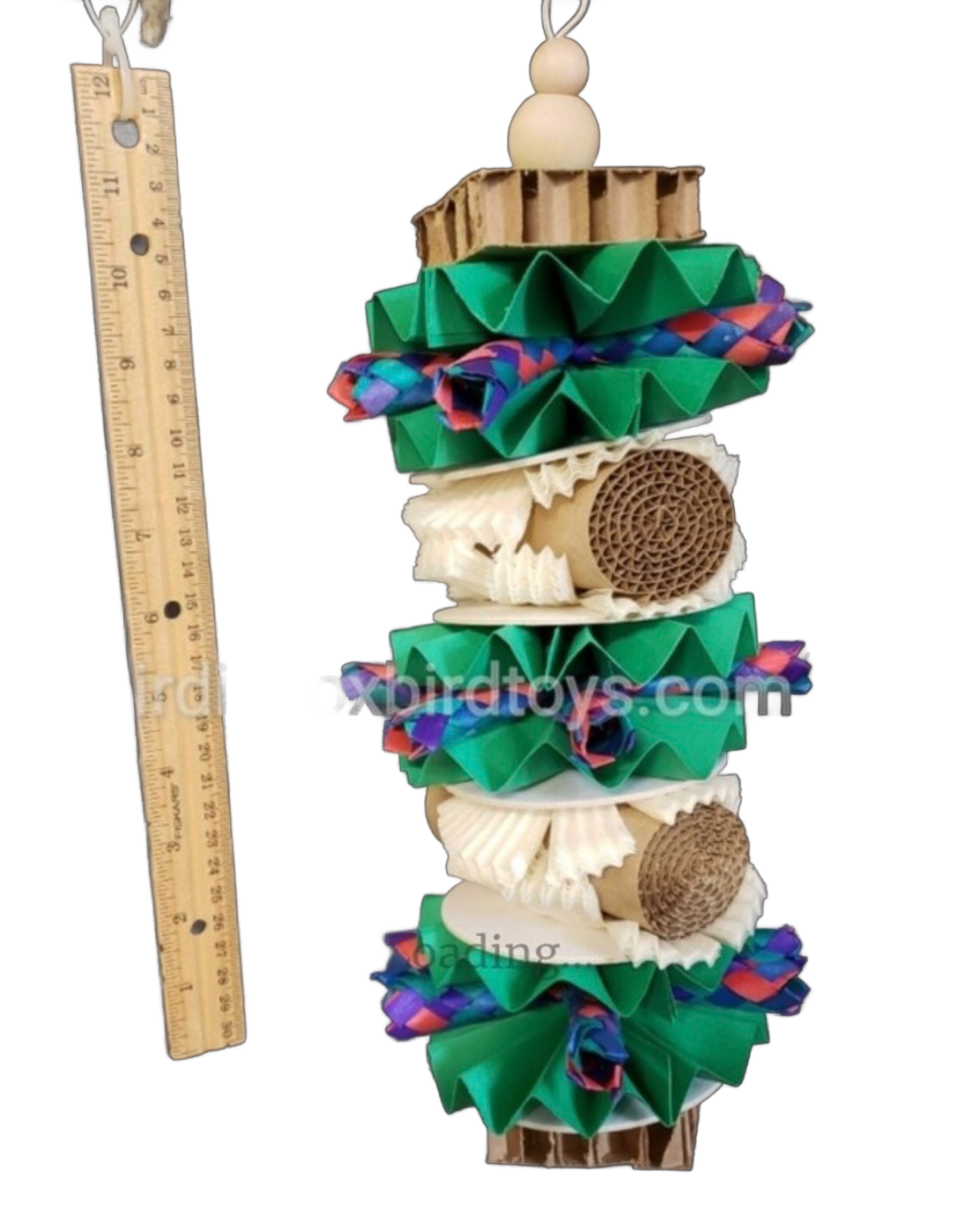 Paper Party Large for Medium and Large Birds by Birdie Box Bird Toys