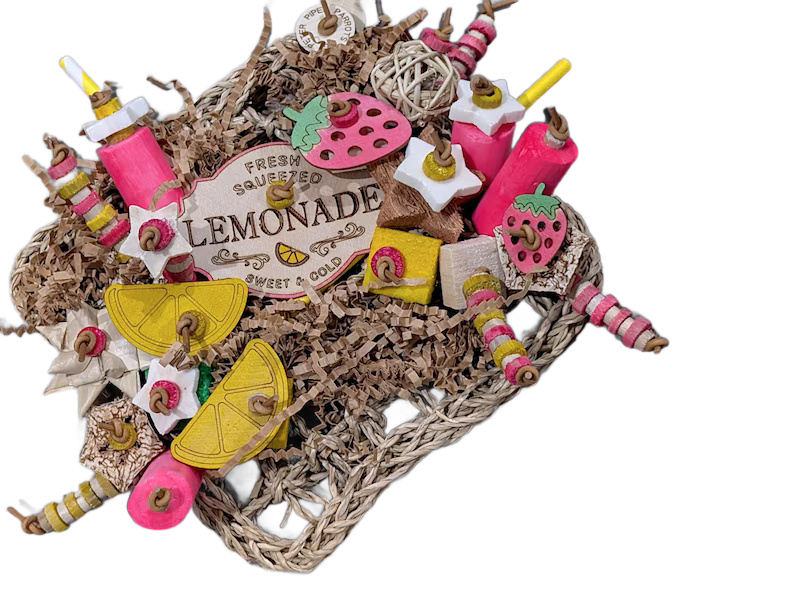 Lemonade Stand 7" x 7" Premium Mat Shredder by Peter Piper Parrots Limited Edition