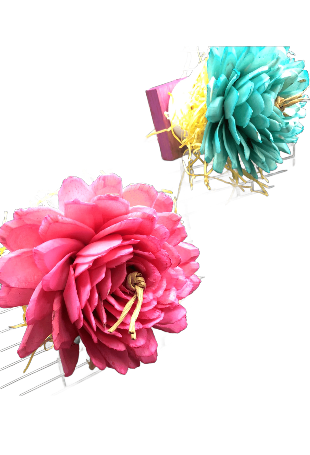 Rose Garden Tie On by Feathered Addictions