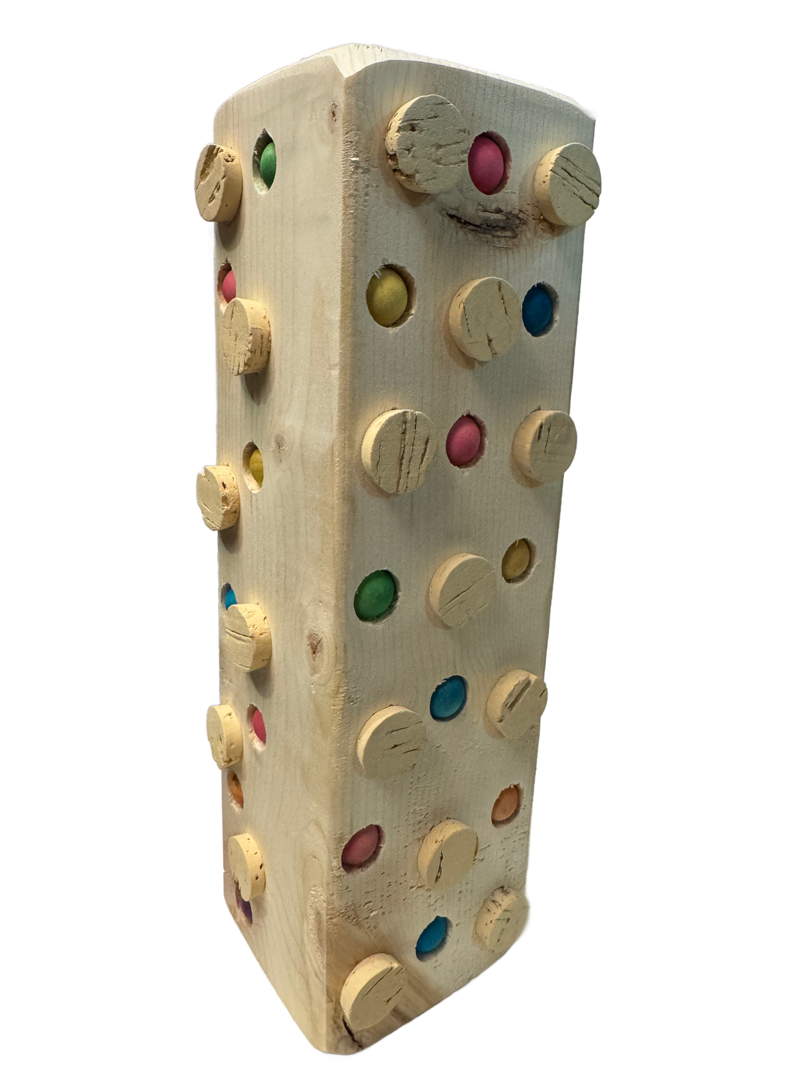 Mega Block Cage Mount by Birdie Box Bird Toys