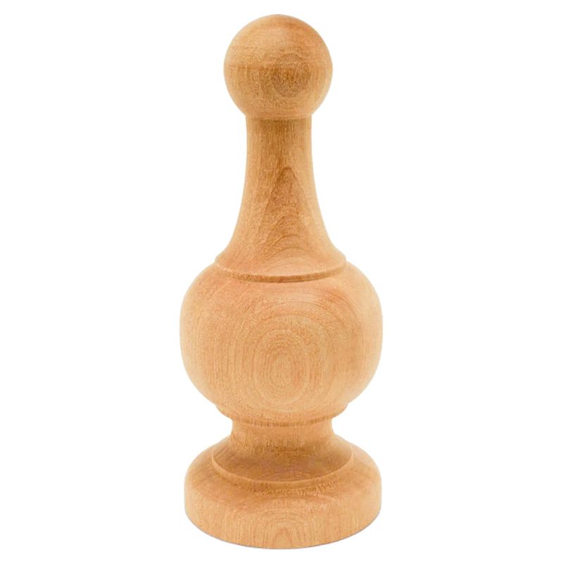 4.5" Large Chess Birch Hard Wood Foot Toy for Large Birds by Parrotsrus