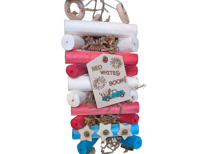 Sola Tower Star Spangled by Peter Piper Parrots