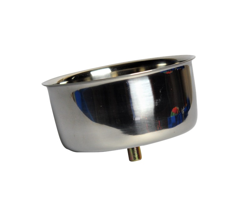 20 oz Stainless Screw In Coop Cup by A&amp;E Cage Company