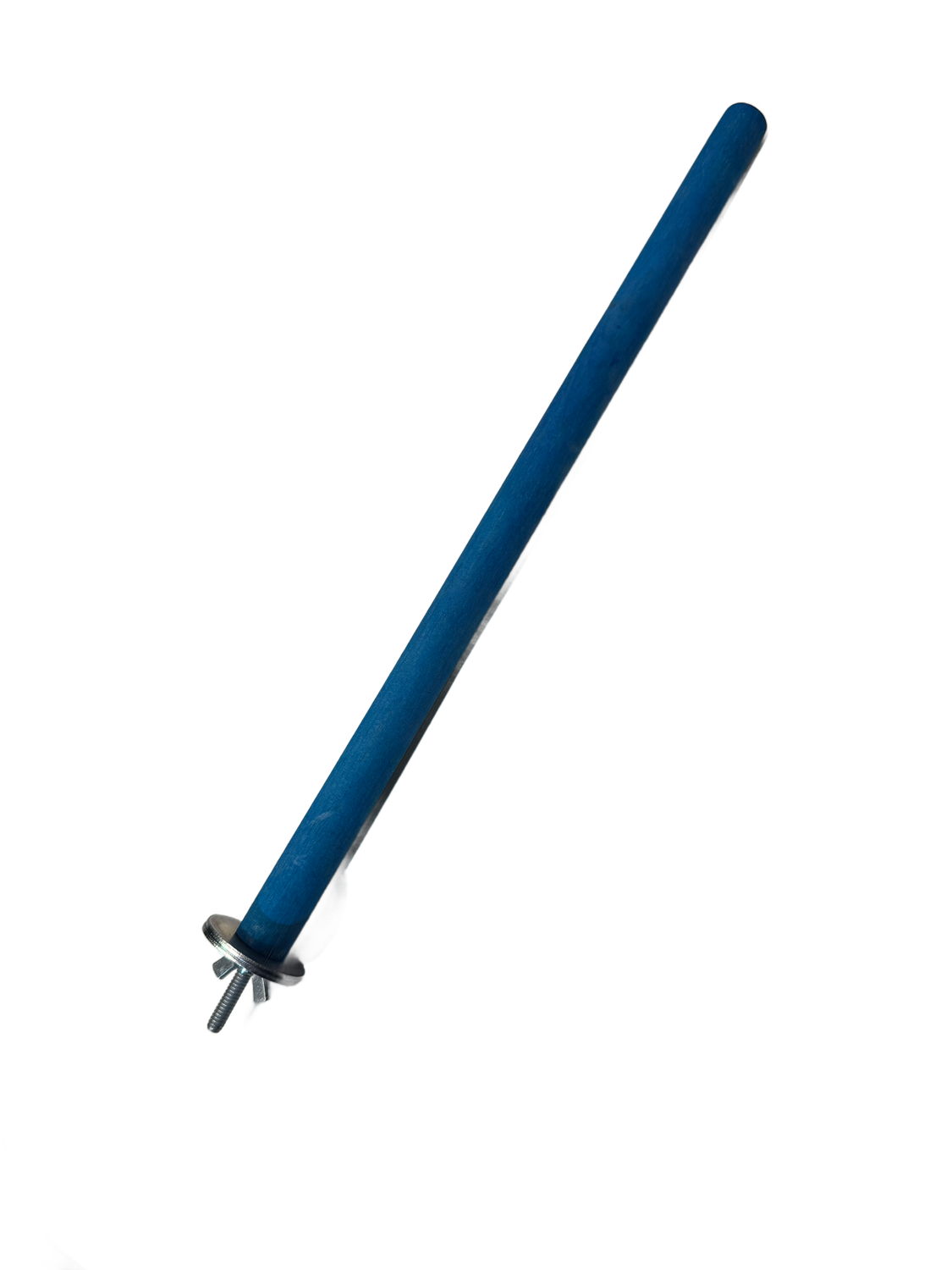 5/8" Diameter x 12" Length Birchwood Dowel Perch in Blue for Small Birds by Ammerman Cage &amp; Equipment