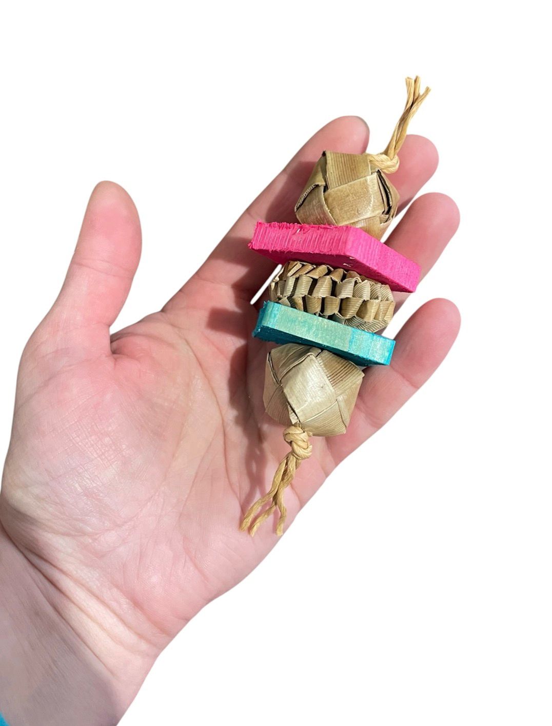 Safflower Stasher Footie for Medium Bird by Feathered Addictions