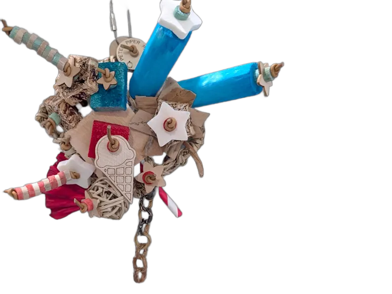 Sweet Freedom 4" x 4" Premium Mat Shredder by Peter Piper Parrots Limited Edition