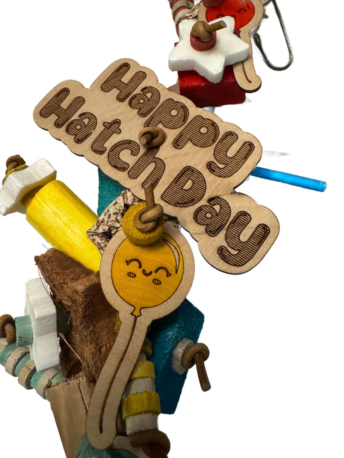 Happy Hatch Day Seagrass Shredder by Peter Piper Parrots - Limited Edition