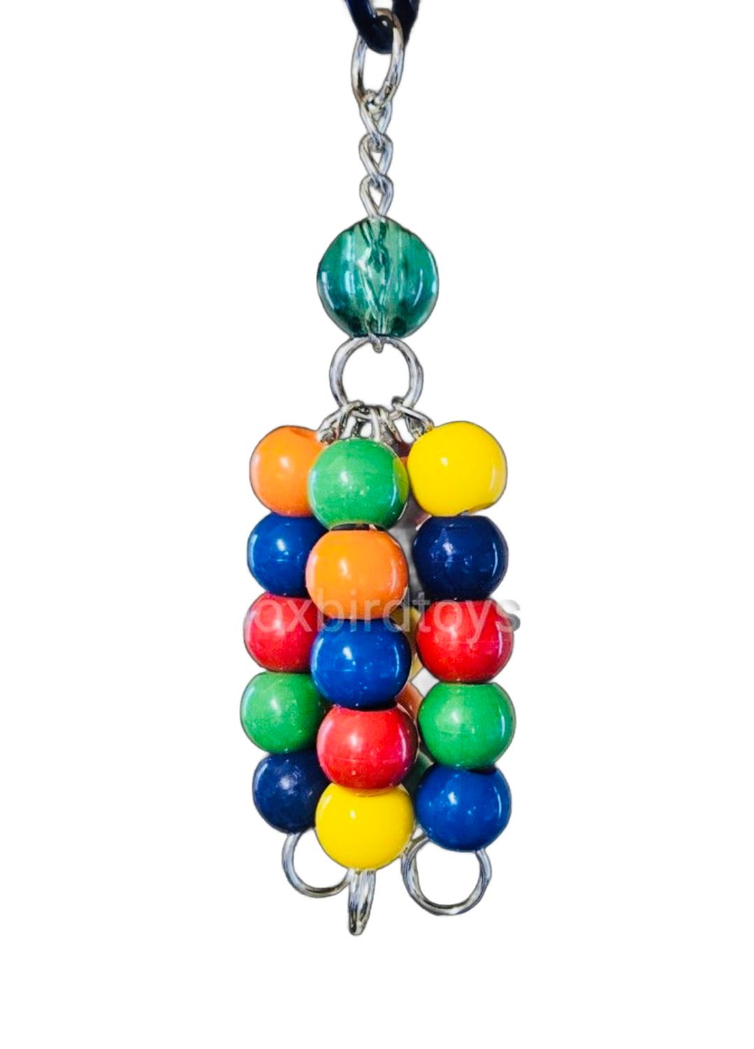 Bubble Gum Rattle for all Size Birds by Birdie Box Bird Toys