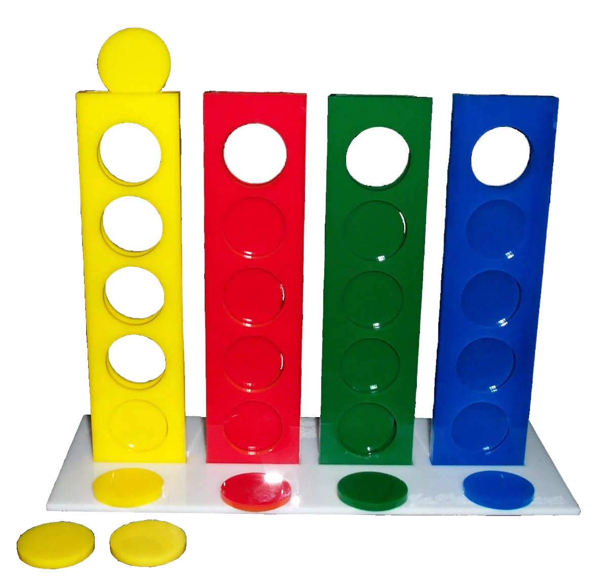 The Power Play - Acrylic Enrichment for Medium and Large Birds by Fun Max