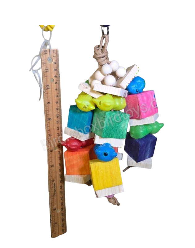 Balsa Bears for Medium Birds by Birdie Box Bird Toys