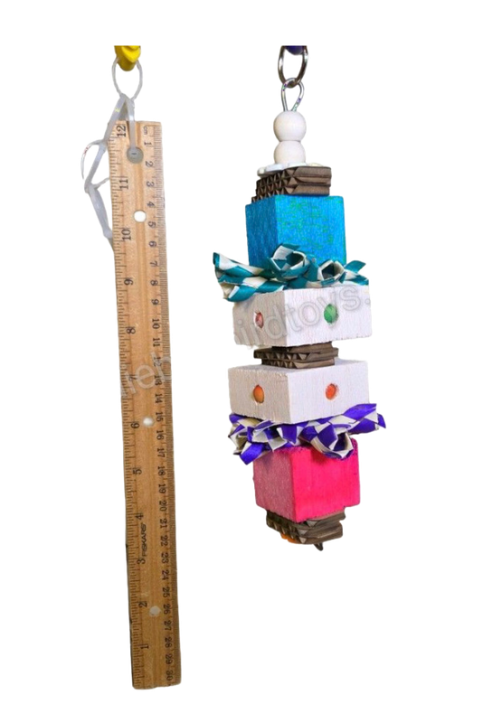 Lenny for Small Birds by Birdie Box Bird Toys