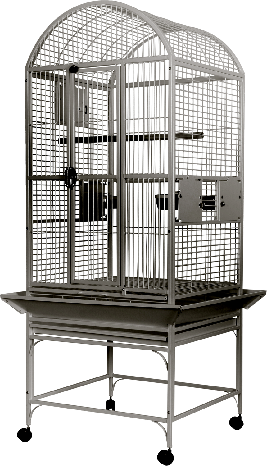 9002422 Stainless Steel 24"x22"x61" DomeTop Cage Cage with 5/8" Bar Spacing by A&amp;E Cage Company