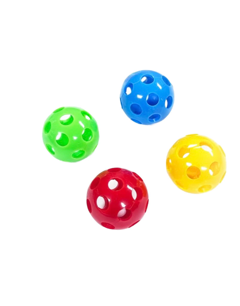 1" Plastic Gumball 6 Pack