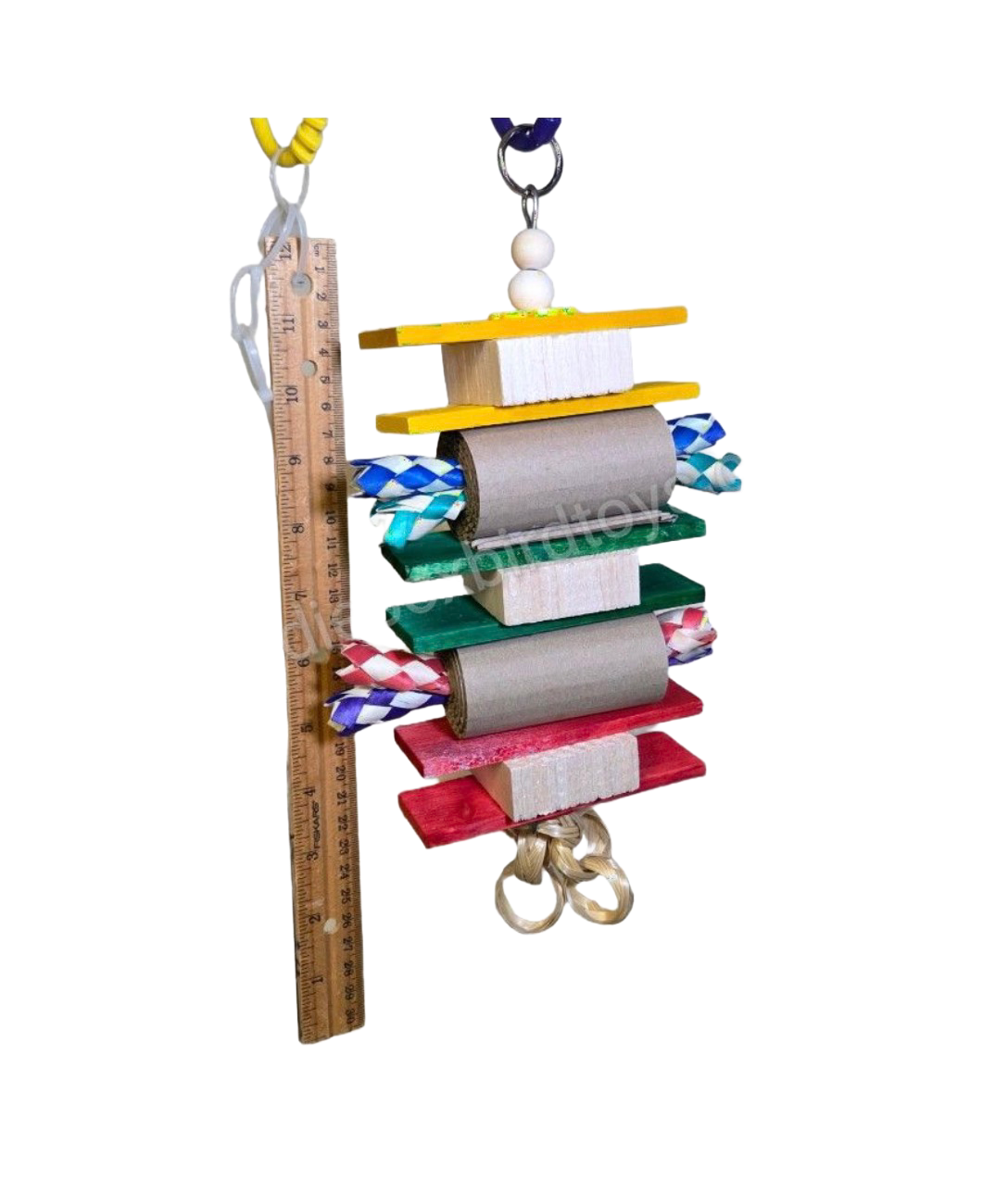 Balsa Roller for Medium Birds by Birdie Box Bird Toys