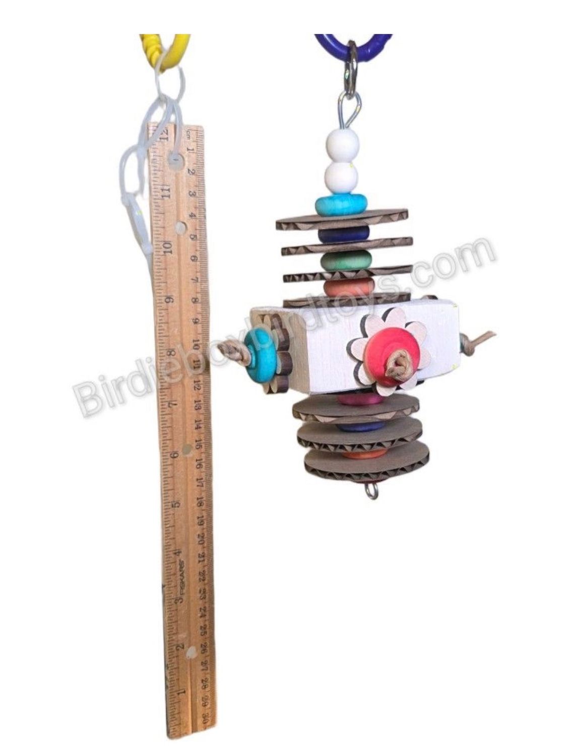 Balsa Buttons Mini for Small Birds by Birdie Box Bird Toys