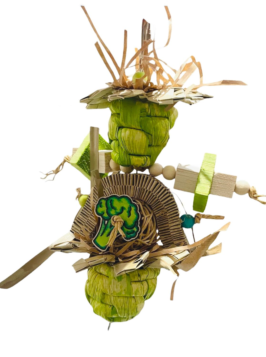 Green Veggie Friends for Small and some Medium Birds by Feathered Addictions