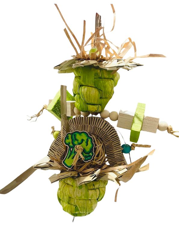 Green Veggie Friends for Small and some Medium Birds by Feathered Addictions