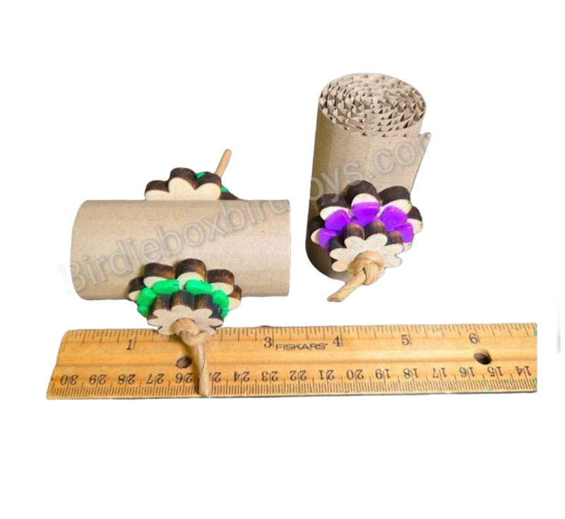 Rollo Footie perfect for Medium Birds by Birdie Box Bird Toys