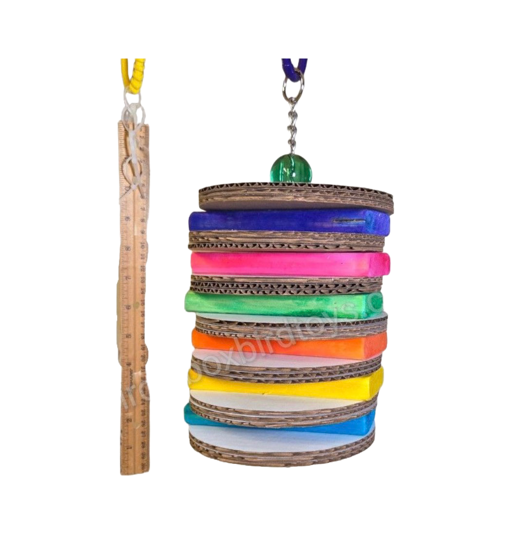 Roundabout for Large Birds by Birdie Box Bird Toys