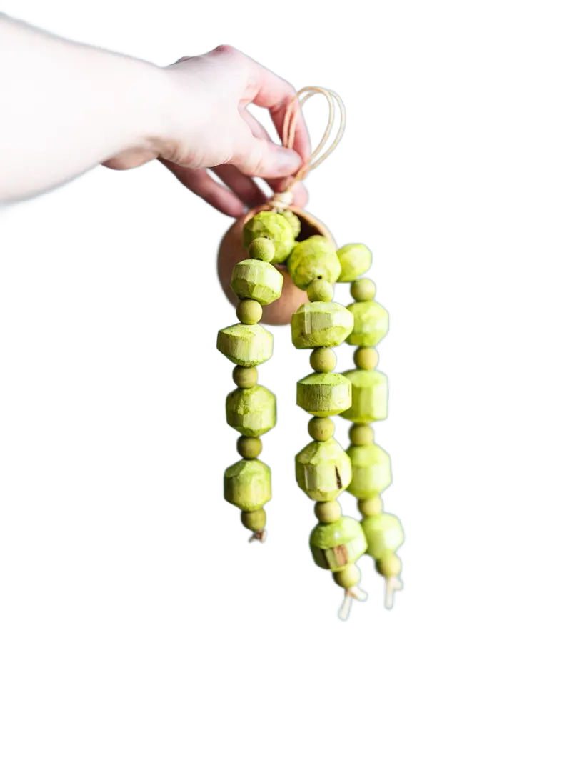 String of Pearls Planter for Small Birds Little Dinos Natural Bird Toys