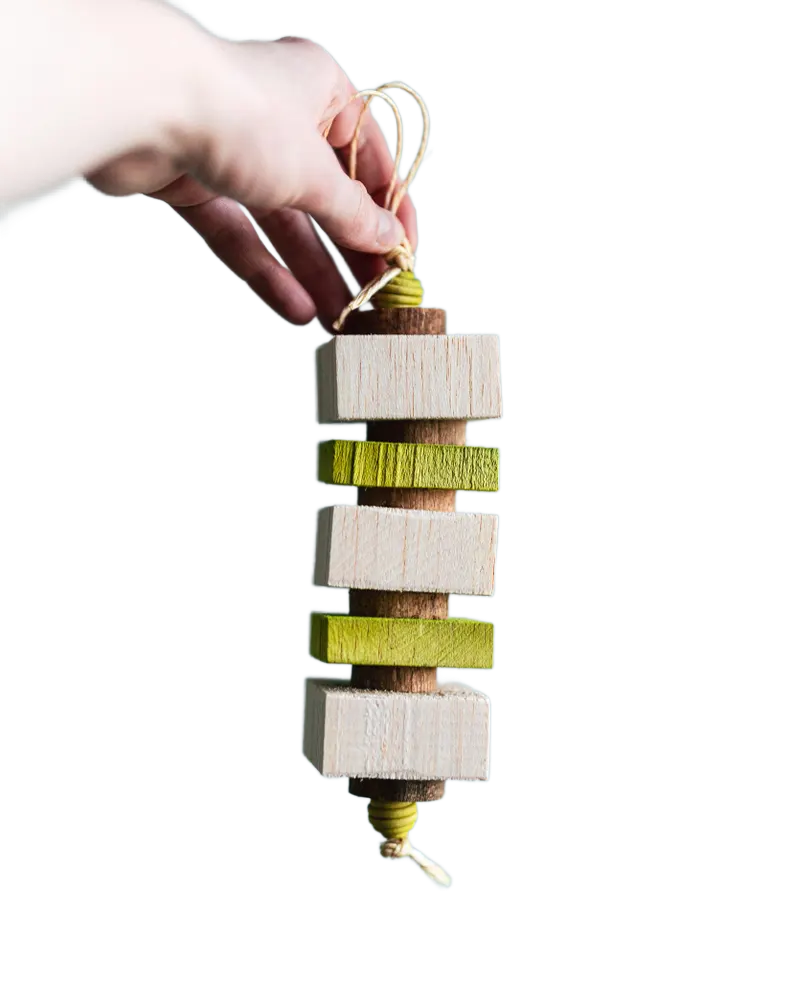 Snake Plant for Small Birds Little Dinos Natural Bird Toys