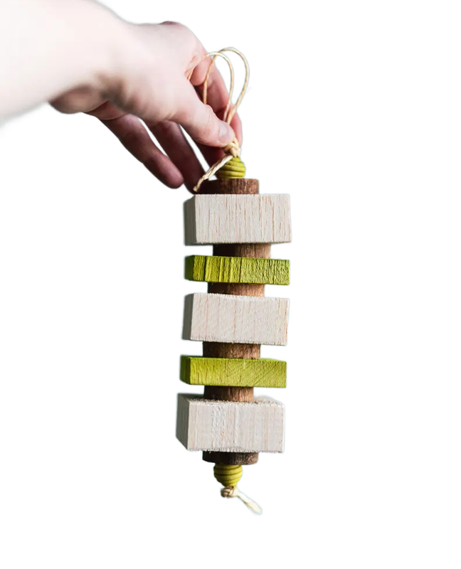 Snake Plant for Small Birds Little Dinos Natural Bird Toys