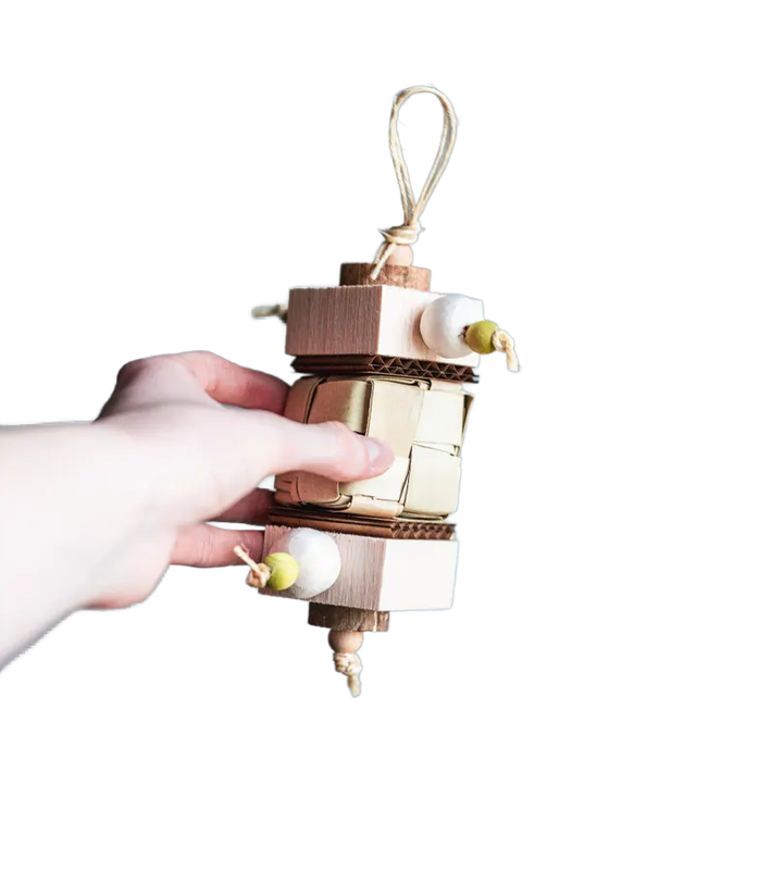 Cactus Flower for Small Birds Little Dinos Natural Bird Toys