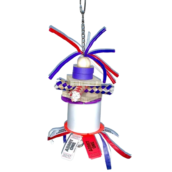 Mia Patriotic Hanging Toy by Bite Me Birdie