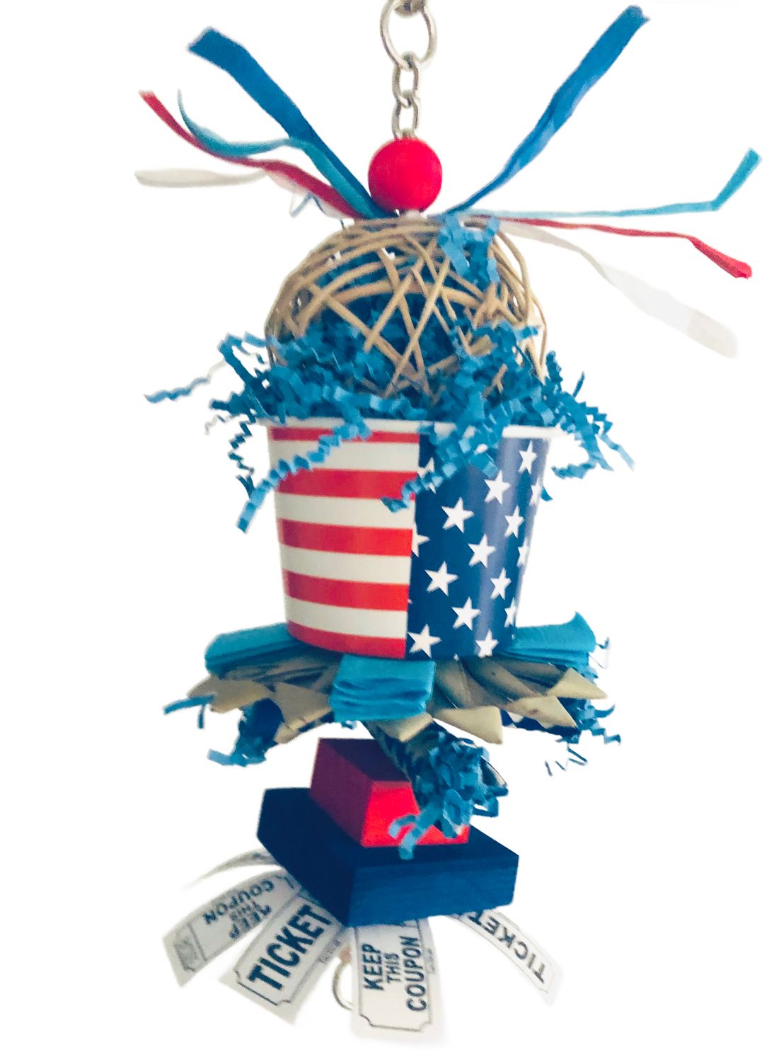 Sundae Patriotic for Medium Birds and some Small Birds by Bite Me Birdie