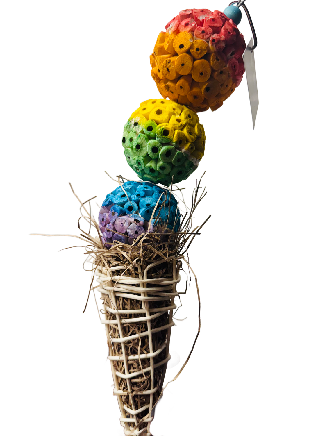 All the Flavors Sola Cone for Small and Medium Birds by Feathered Addictions