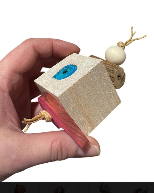 Sola Sneaker Balsa Footer for Medium and some Large Birds by Feathered Addictions