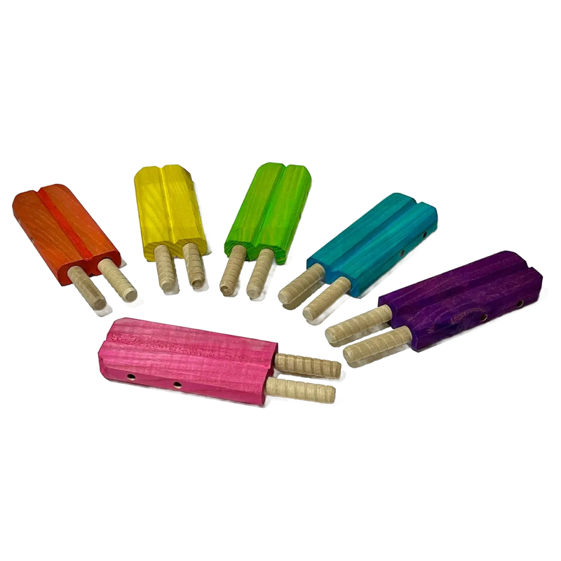 Popsicle Foraging Foot Toy for Large Birds by Bite Me Birdie