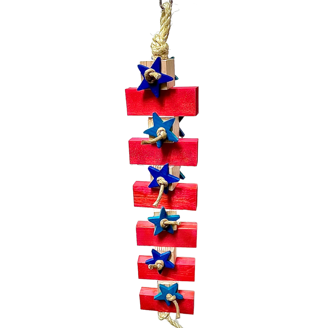 Montana Patriotic for Medium and Large Birds by Bite Me Birdie