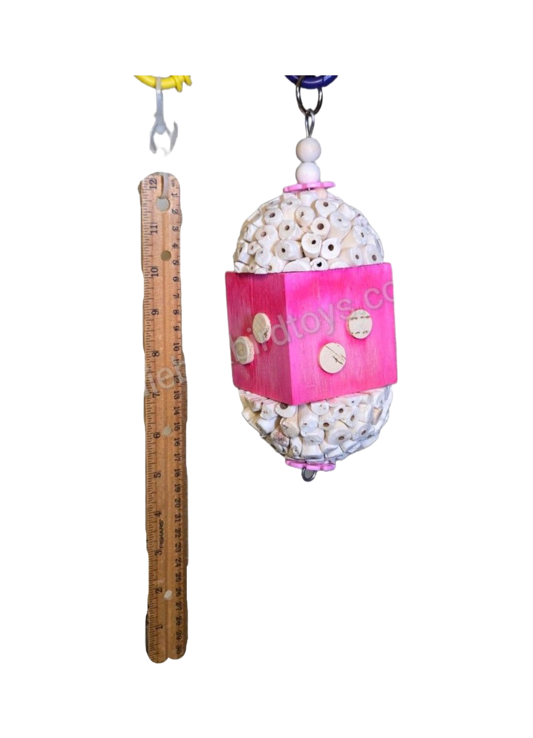 Jumbo Sola Balsa for Medium Birds by Birdie Box Bird Toys