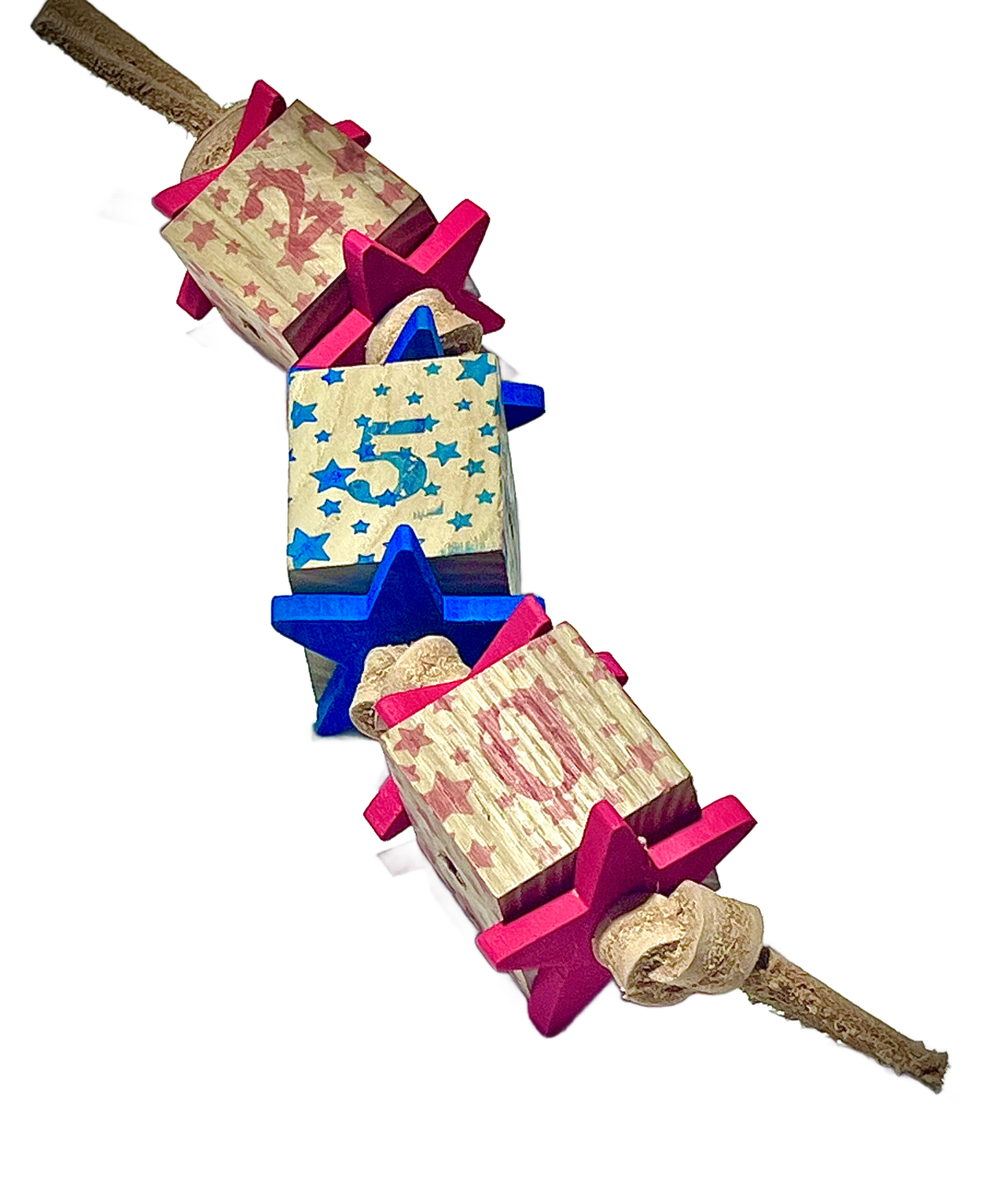 Lincoln Foot Toy for Large Birds by Bite Me Birdie
