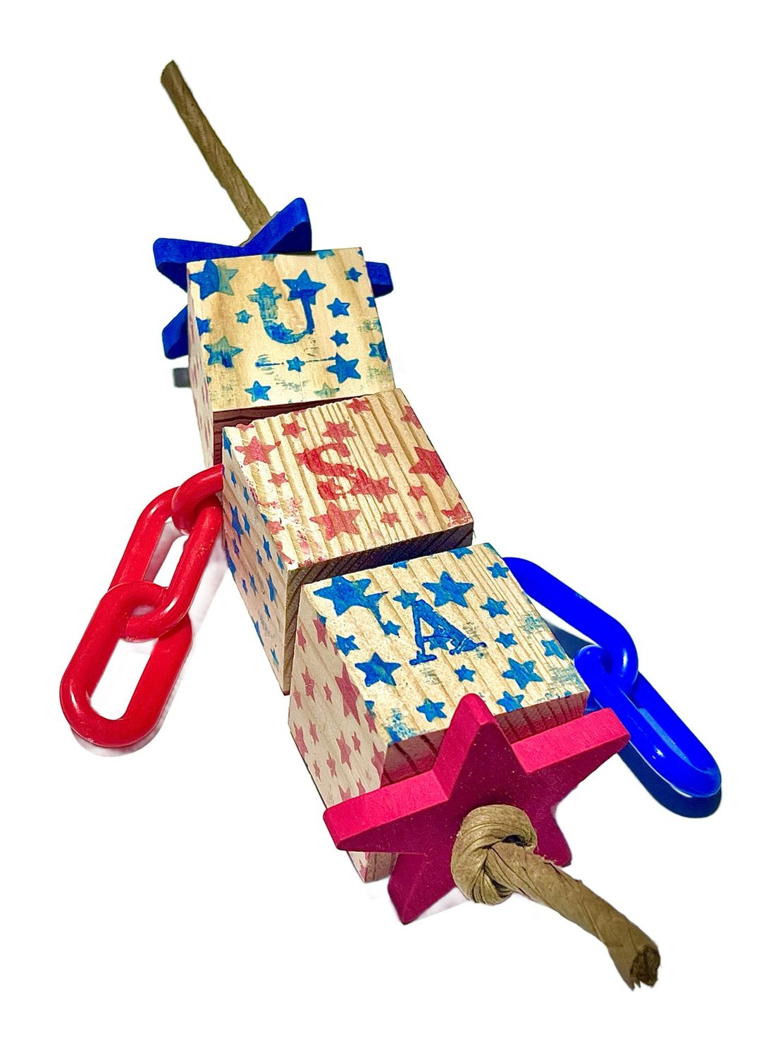 Lincoln Foot Toy for Large Birds by Bite Me Birdie