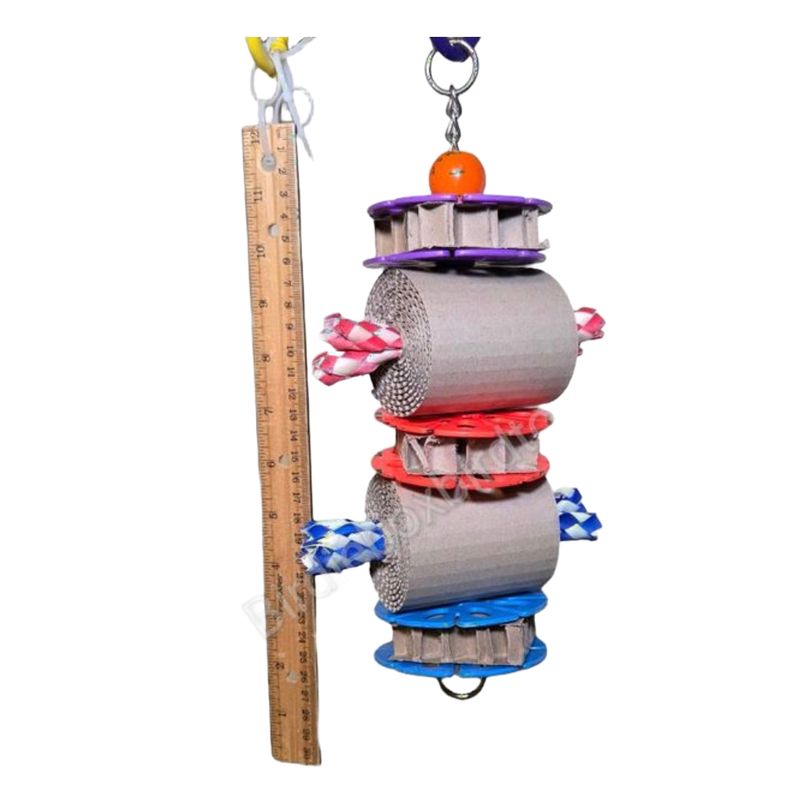 Rollie Pollie for Medium Birds and some Large Birds by Birdie Box Bird Toys
