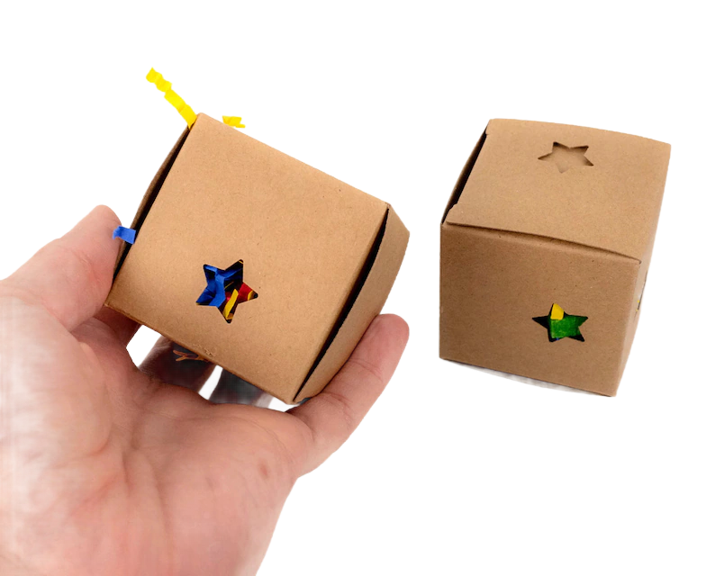 Stuffed Foraging Boxes for all size birds Set of 2 by The Best Bird Toys